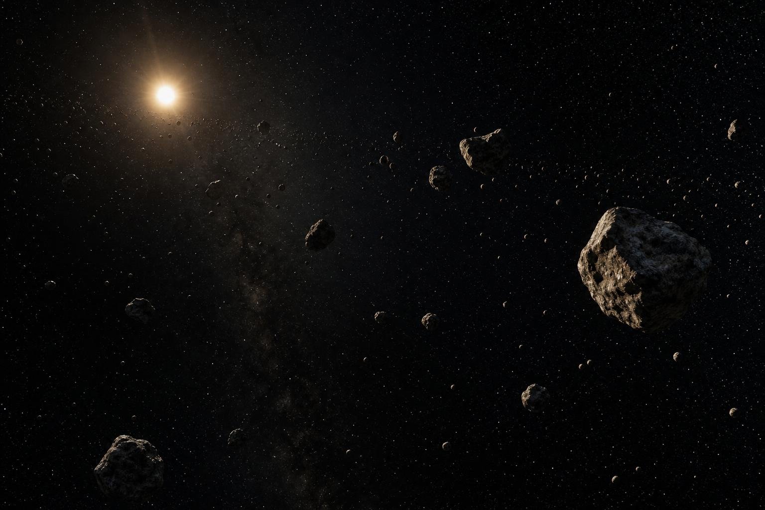 La cintura degli asteroidi: il grande archivio di rocce tra Marte e Giove
