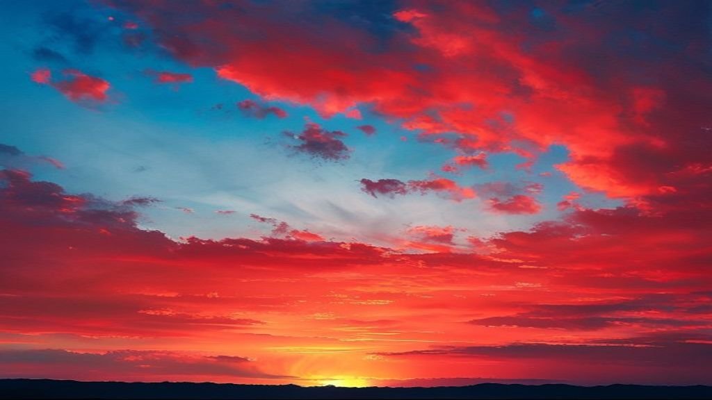 Perché il cielo è blu di giorno e rosso al tramonto