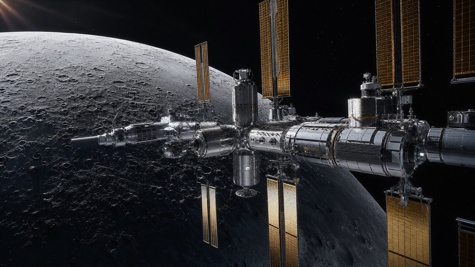 La Lunar Gateway: la stazione spaziale che orbiterà intorno alla Luna