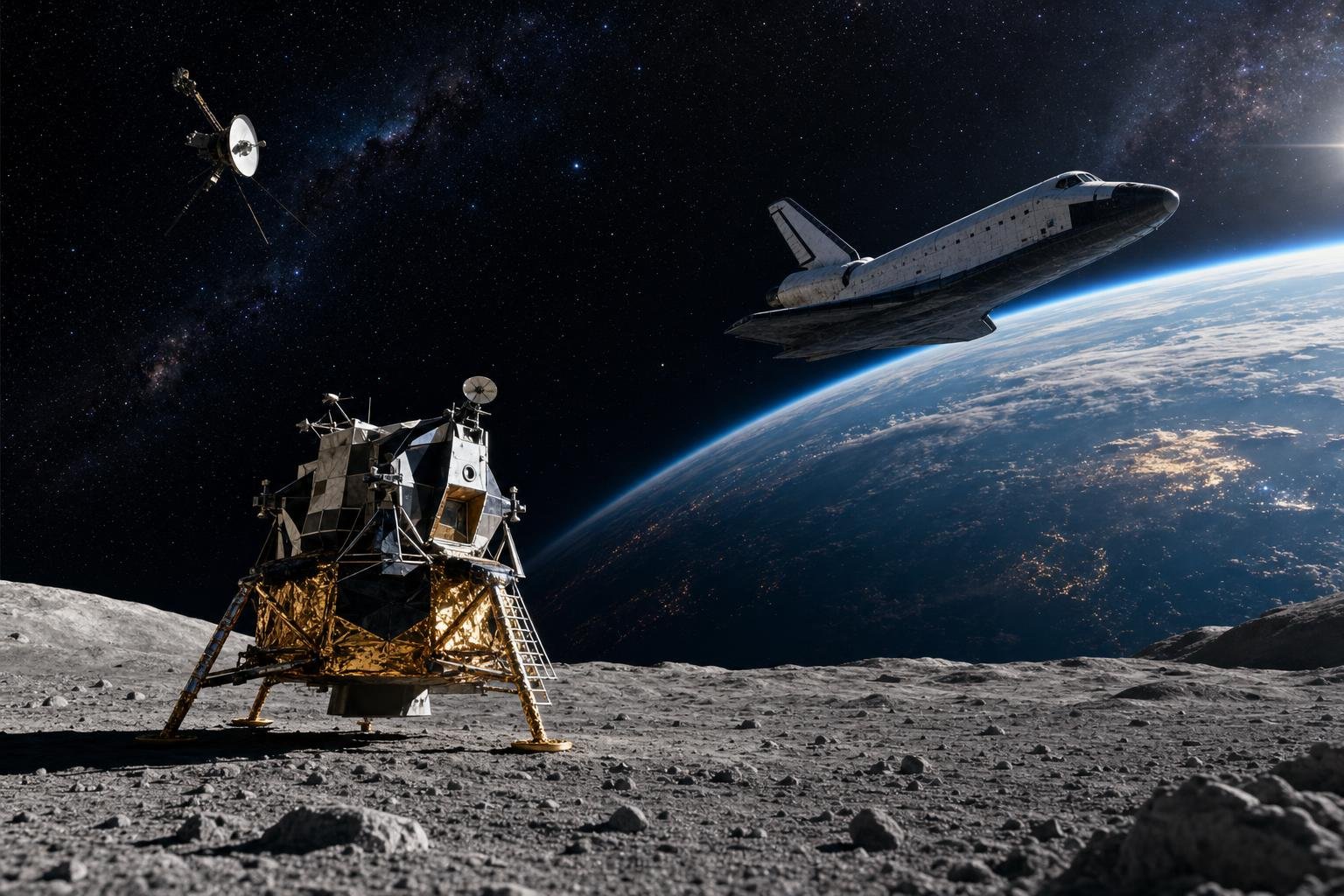 NASA: 68 anni di esplorazione spaziale dalla Luna ad Artemis