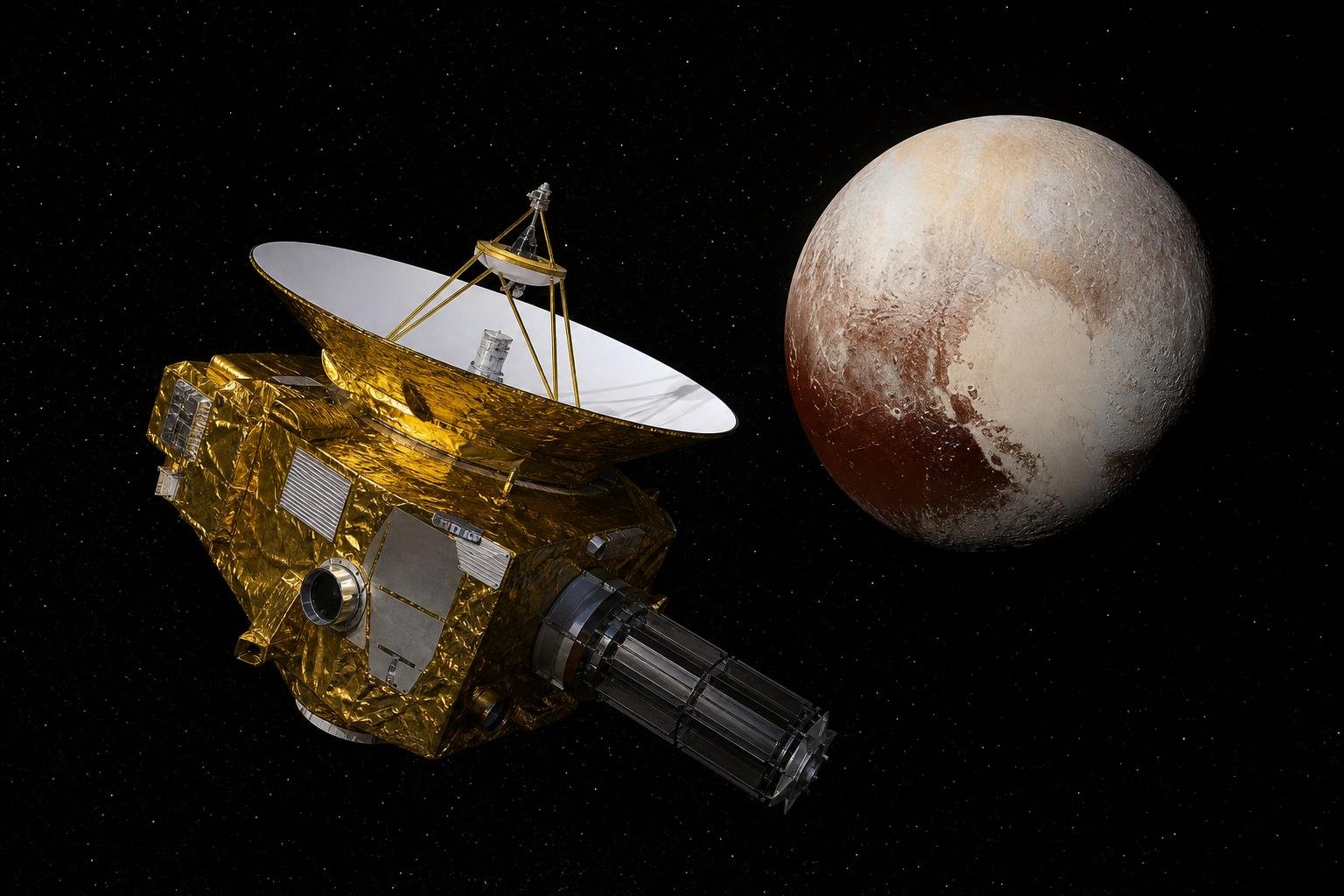 New Horizons e Plutone: 9 anni e mezzo di viaggio per 9 ore di scoperte