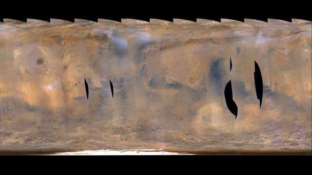 Le tempeste di sabbia su Marte: le più grandi del sistema solare