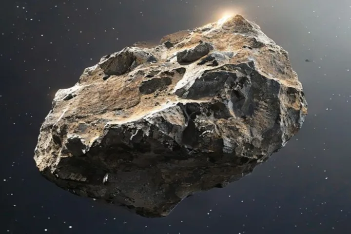 Un piccolo asteroide dalla forma irregolare