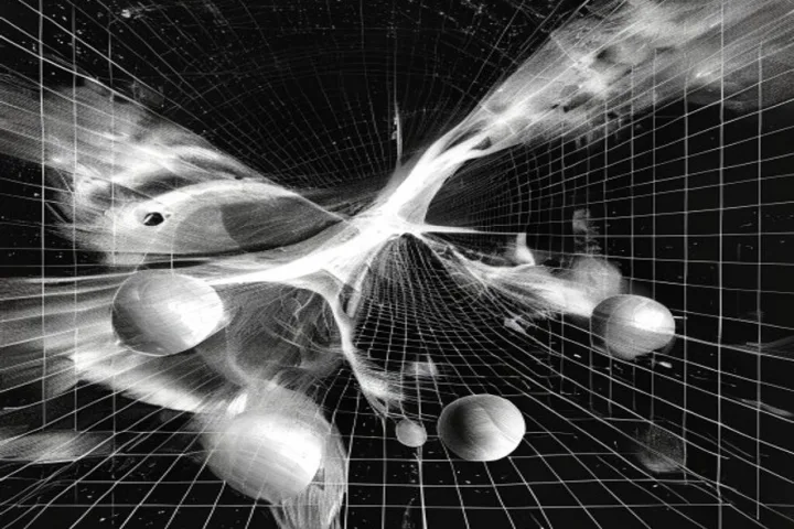 La curvatura dello spazio-tempo secondo la relativita generale