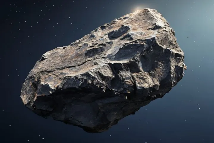 Un frammento di meteorite caduto sulla Terra