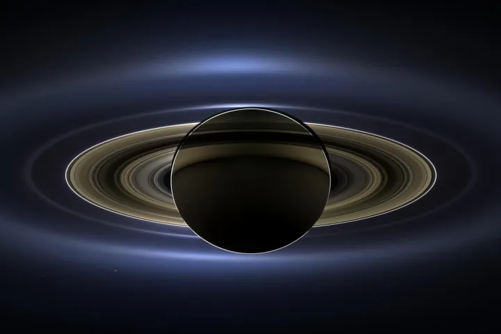 Anelli di Saturno fotografati dalla sonda Cassini