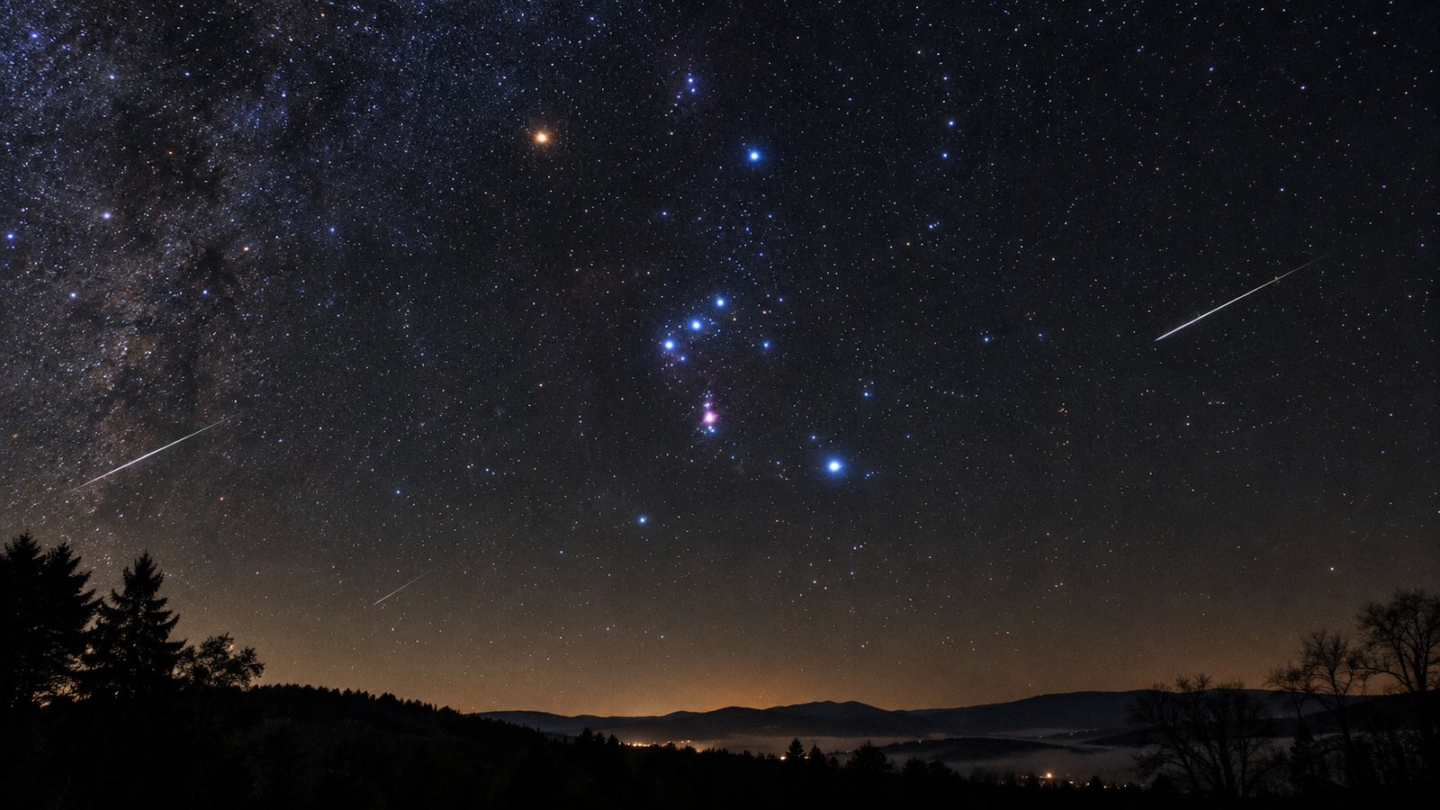 Orionidi: le stelle cadenti che arrivano dalla cometa di Halley